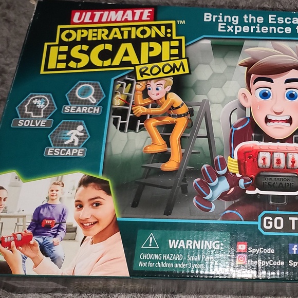 Spy Code Ultimate Operation Escape Room with 3 Original Challenges Plus New!!! - Picture 1 of 3